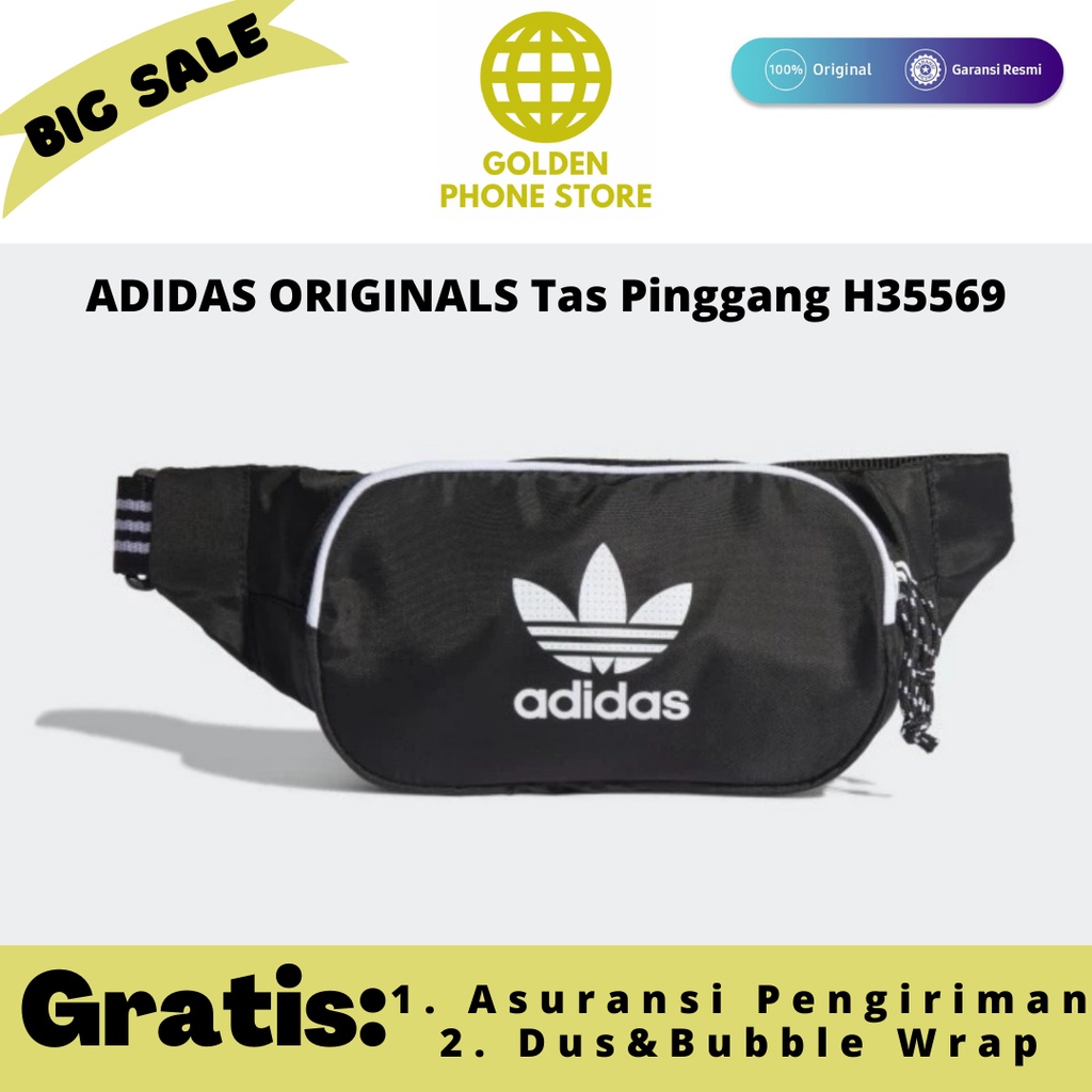 ADIDAS ORIGINALS Tas Pinggang Adicolor Classic Unisex Hitam H35569