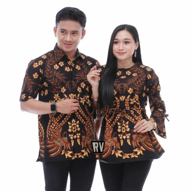 CJA1 Atasan pria wanita | big size M-10XL SUPER JUMBO | Atasan batik couple motif manok original pekalongan