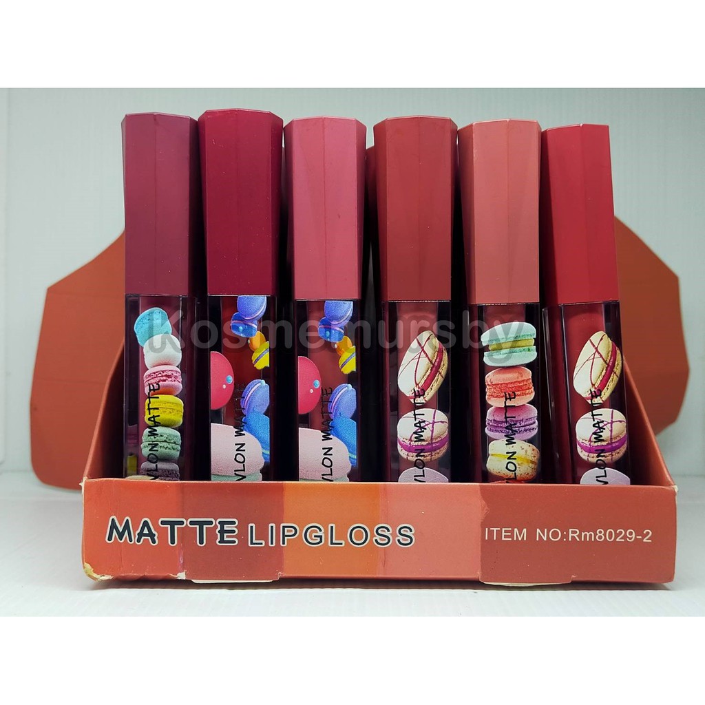 (ECER) Lipcream Matte Rev-lon Macaron