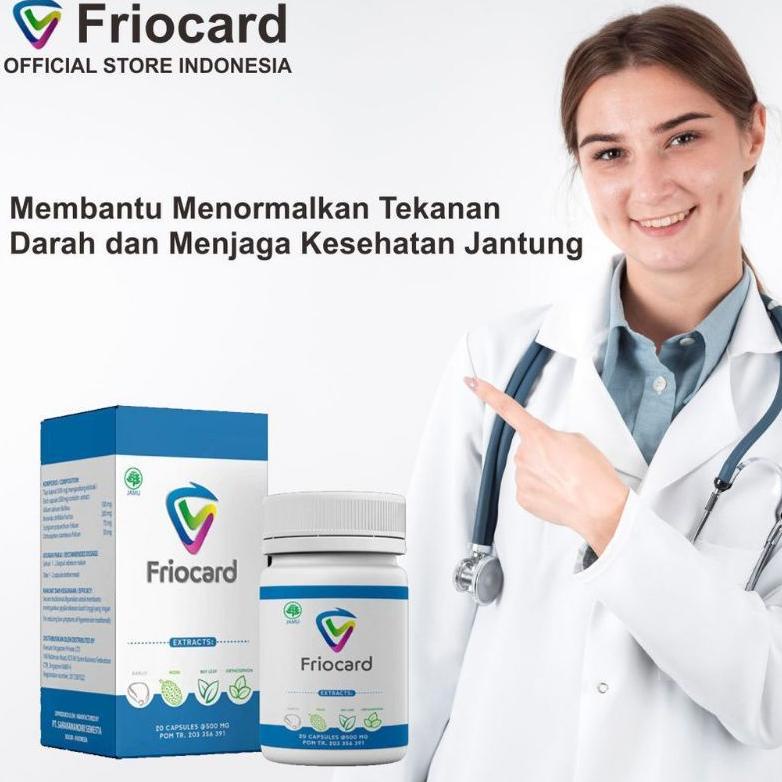 

co❉Grosir➬ FRIOCARD ASLI OBAT HIPERTENSI DAN PEMBULUH DARAH HERBAL BPOM ORIGINAL 097