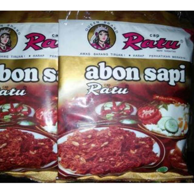 

Abon sapi cap ratu 90gr