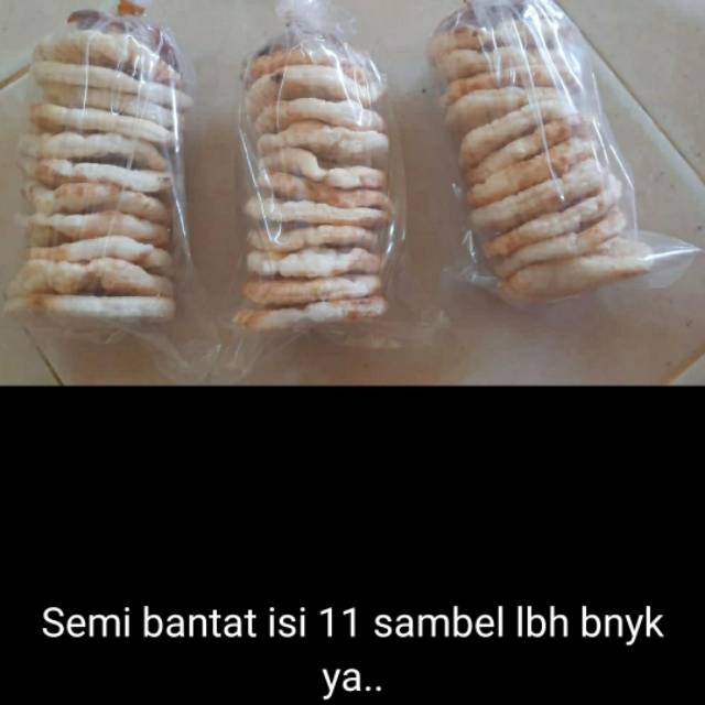 

Kemplang semi bantat / kemplang panggang