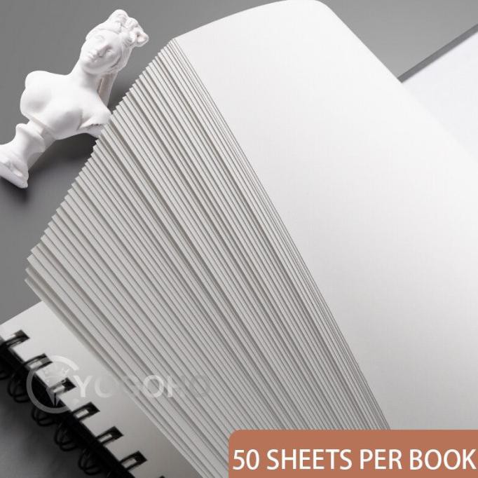 

(PERALATAN MENGGAMBAR) MARKER PAD 50 SHEETS 130G PROFESSIONAL NO PENETRATION PAPER SKETCHBOOK - 16K