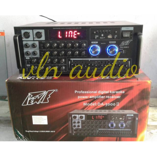 Ampli fier PEWIE DA 3000 II / DA3000 II.  ORIGINAL