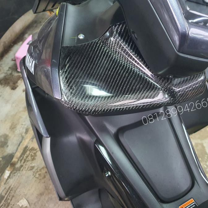 Yamaha Aerox Connected 2021 Cover Leher Carbon Kevlar Terlaris