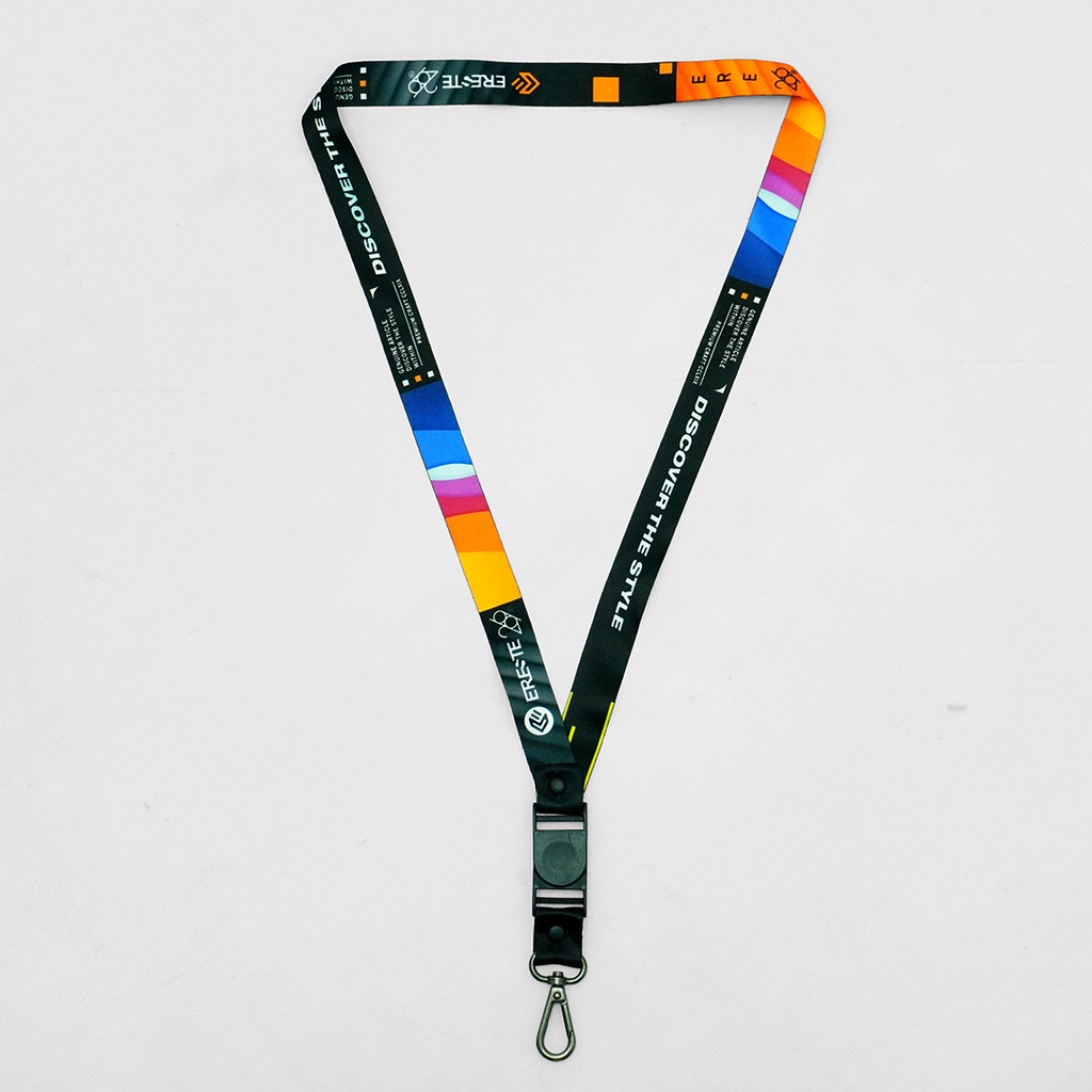 

Lanyard Discover Full Colour / Tali Gantungan Leher / Gantungan Name Tag