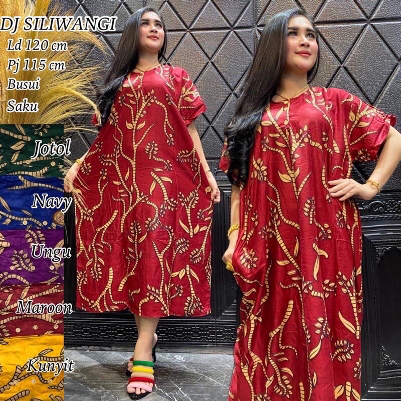 DASTER JUMBOO SOFTY KEKINIAN RAYON LD 120 LENGAN PENDEK BAHAN ADEM BUSUI BUMIL BEST SELLERo-DJ SILIWANGI