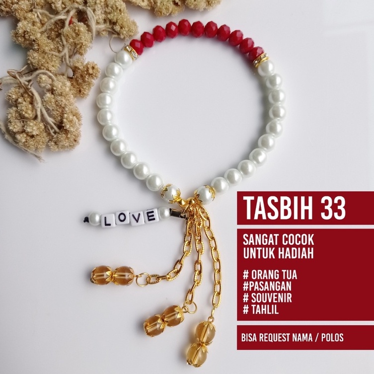 Tasbih mutiara 33