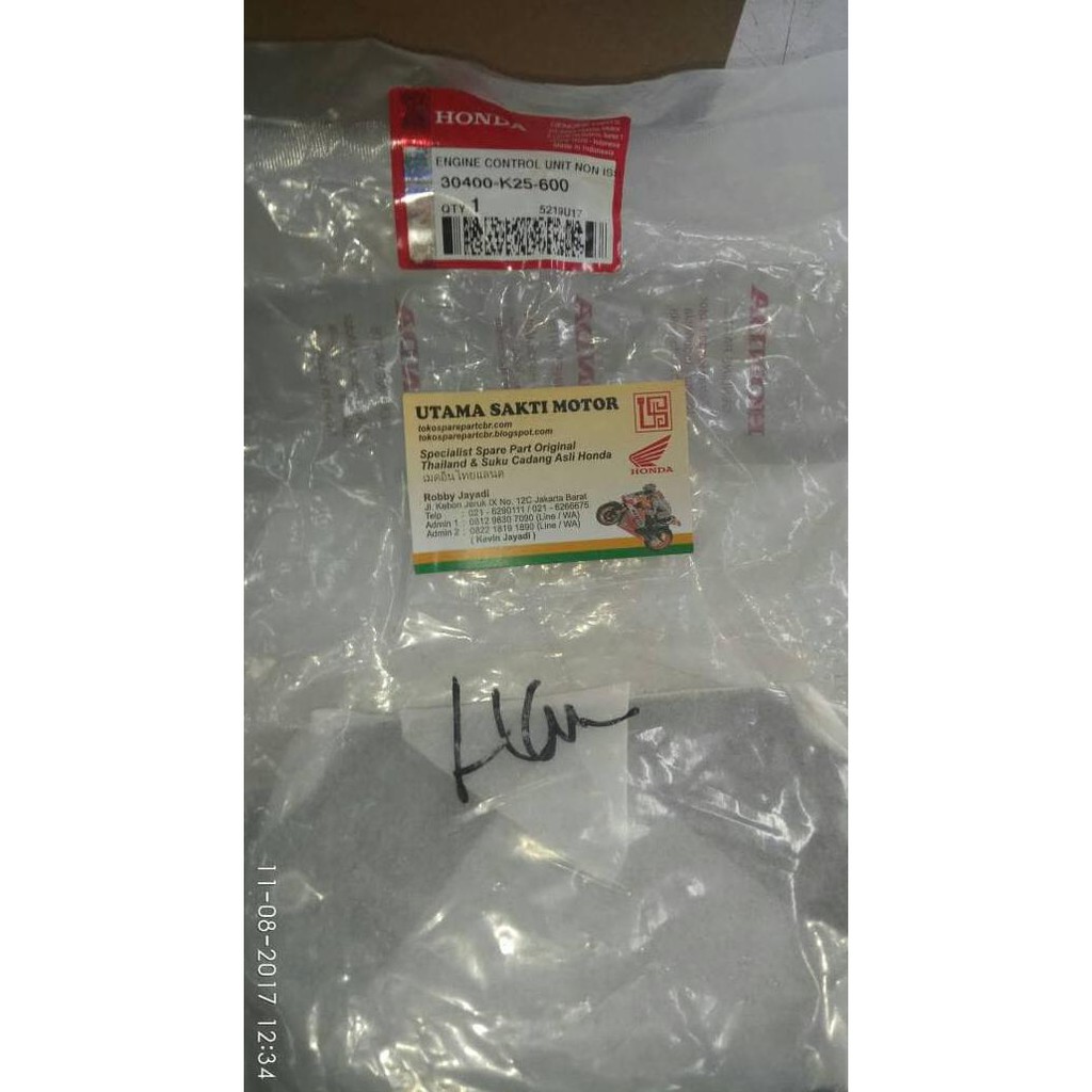 ecu beat injection, pgmfi : sparepart Honda matic