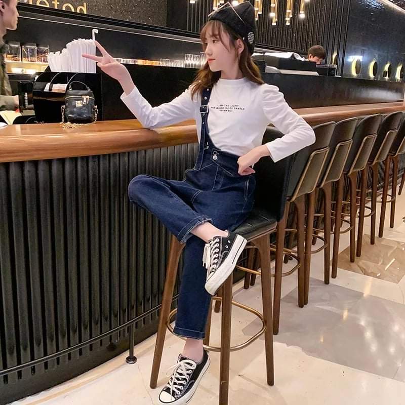 Overall Jeans Anak Perempuan Teenager Shania