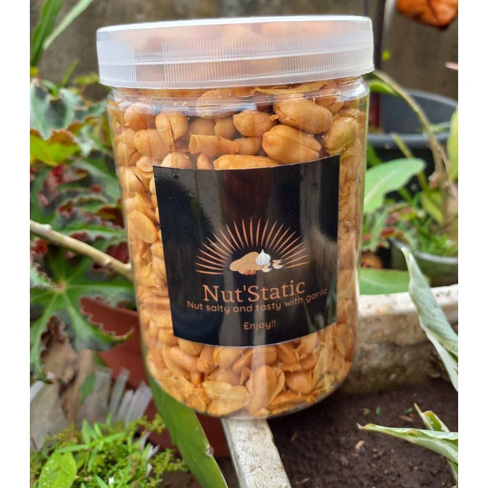 

kacang goreng bawang putih Nut'static