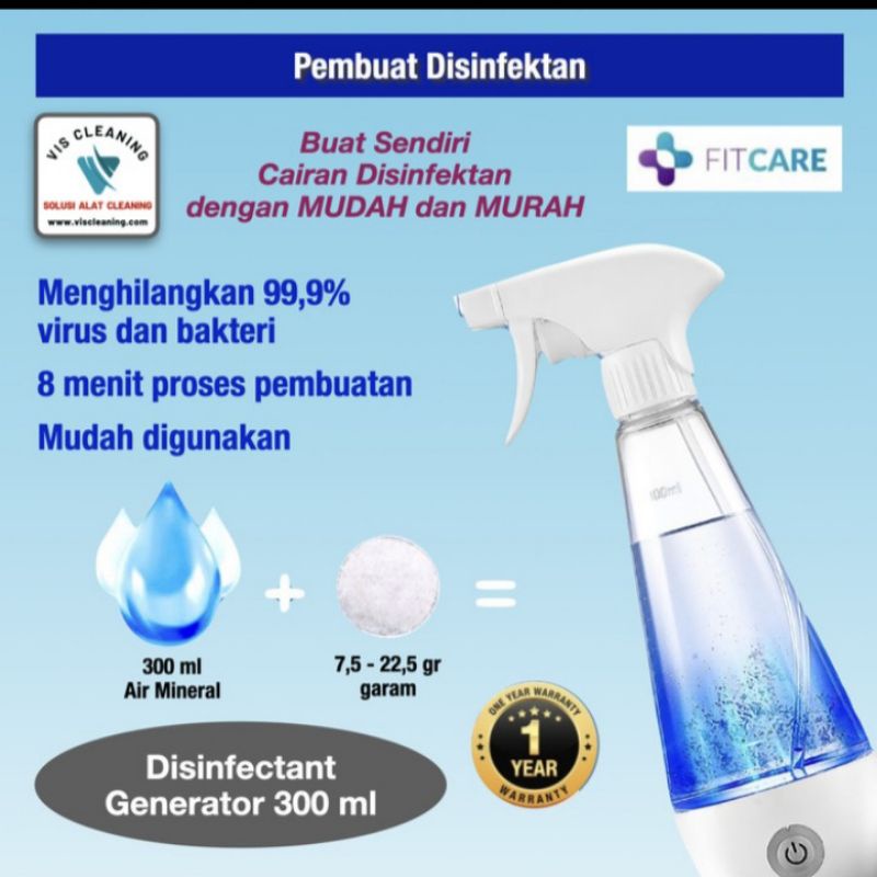 Disinfectant Generator / Pembuat Cairan Disinfektan merk Fitcare