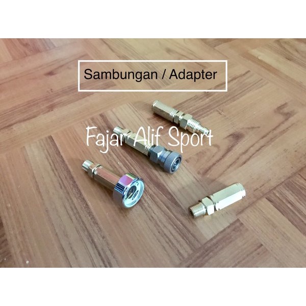 Sambungan Adapter - Sambungan manometer - sambungan kopler - Sambungan senapan gejluk - Manometer -