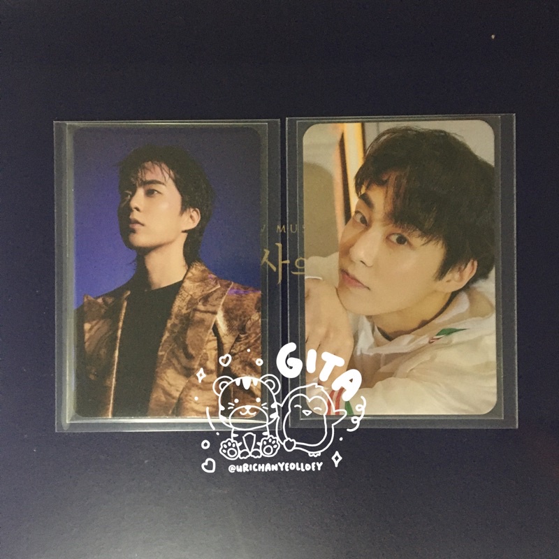 EXO Xiumin Don’t Fight The Feeling (DFTF) MUMO Benefit, AR Clip Card Photocard / PC