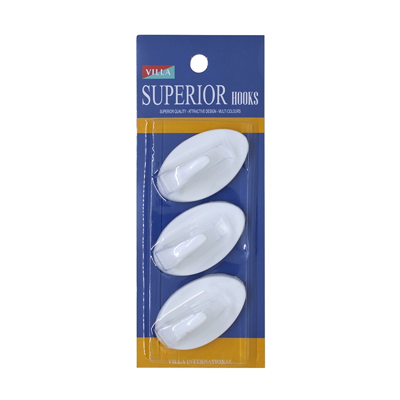 KtmStore Villa Superior Oval Hook Large 1180 Gantungan baju Tempel 2201-1180