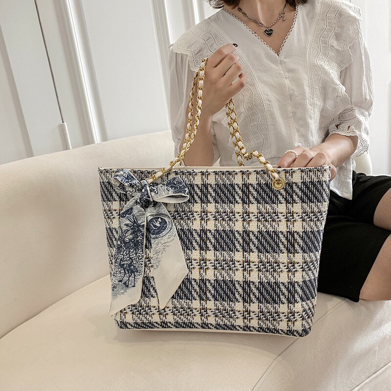 SG7696 Syafniegalery tote bag import bahan wool 3413