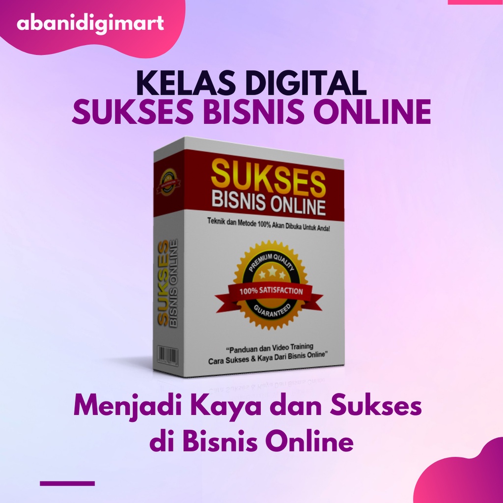 

PLR SUKSES BERBISNIS ONLINE INTERNET