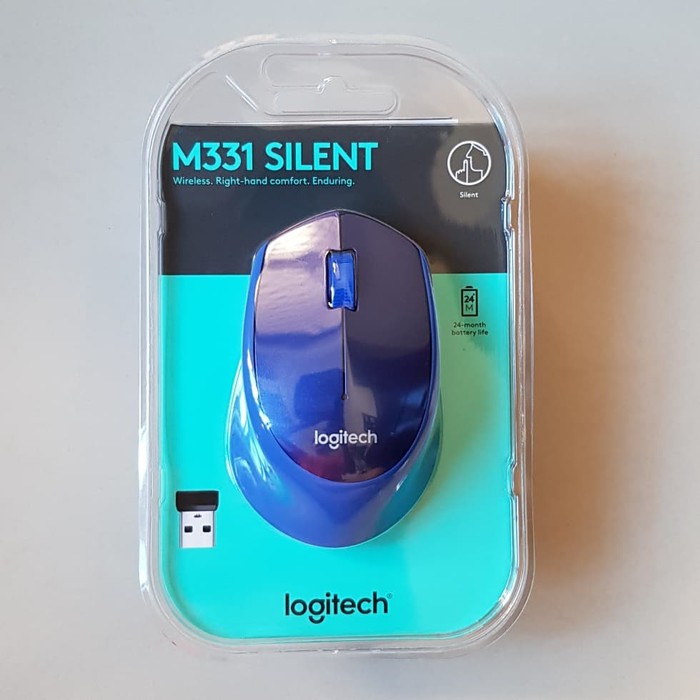 Logitech M331 Silent Wireless Original &amp; Resmi