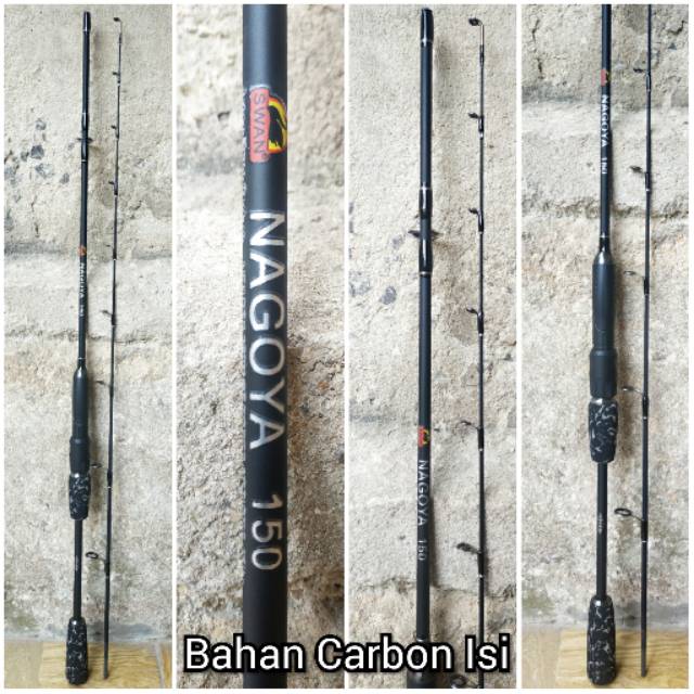 Joran Swan NAGOYA Carbon Solid Super Lentur dan Kuat