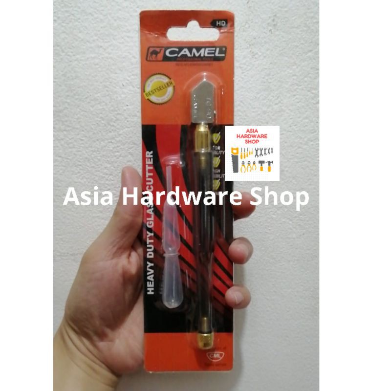 CAMEL KUNINGAN Alat Pemotong Kaca Pisau Potong Kaca Keramik Bagus Tebal Murah