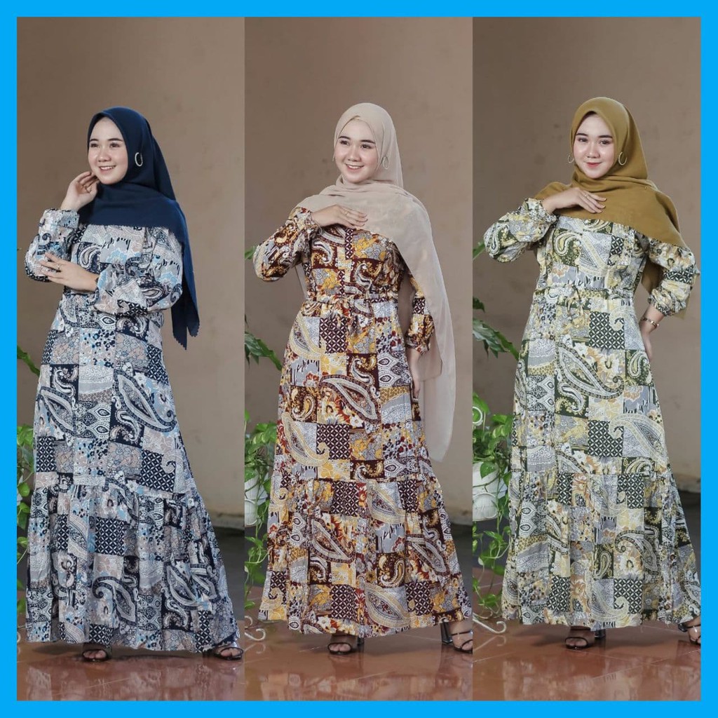 HOMEDRESS GAMIS TIEDYE KEREN MODERN TERBARU KEKINIAN FASHION WANITA BAJU TERBARU