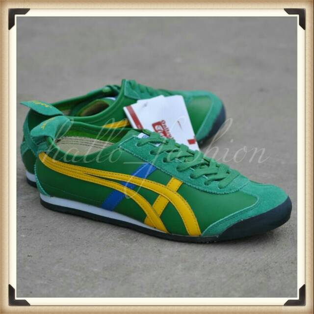 onitsuka tiger mexico 66 green yellow