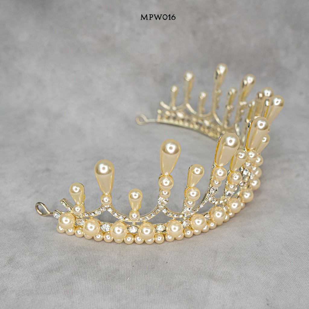 [TOKO TERPERCAYA] AKSESORIS SANGGUL PENGANTIN MAHKOTA BRIDAL HEADPIECE MPW016