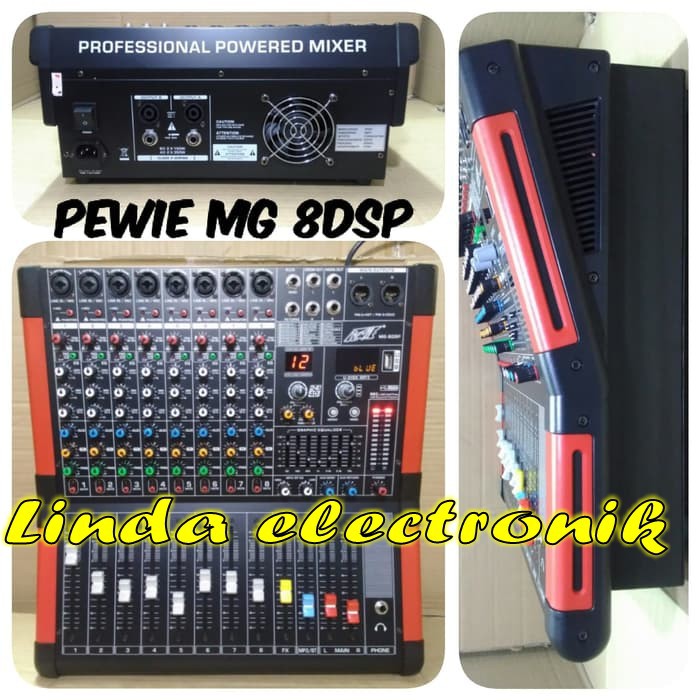 power mixer pewie mg8dsp 8channel pewie mg 8dsp