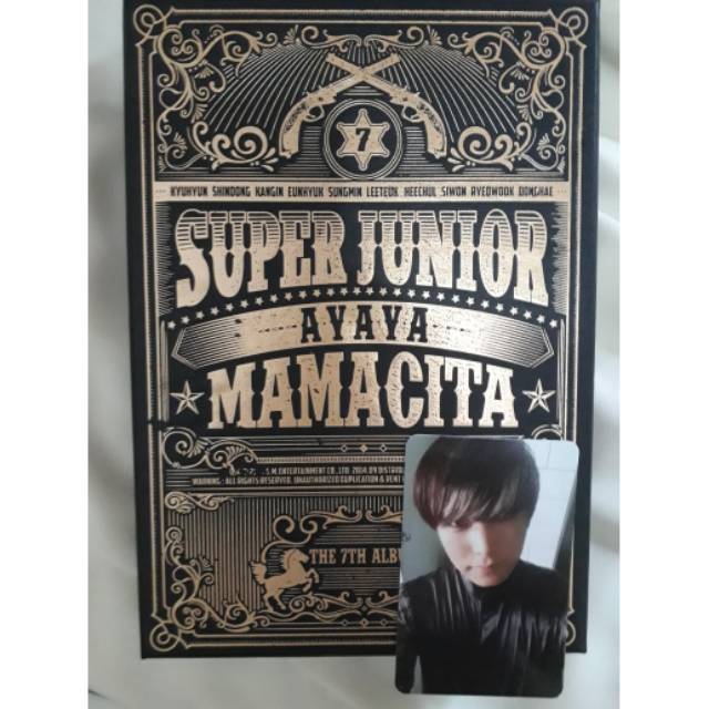 Super Junior MAMACITA Fullset (album, poster, photocard) suju sungmin heechul siwon donghae eunhyuk 
