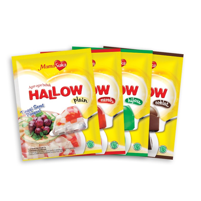 

Agar-agar Hallow 7 gram All Varian