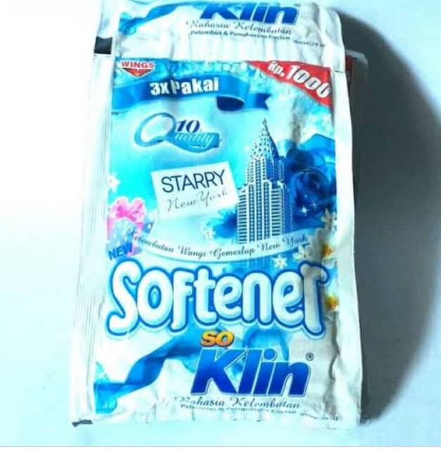 SOFTENER SOKLIN SAC @±70 ML .SEDUS ISI 48.