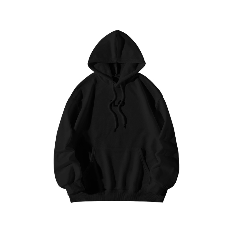 Ilomeansjoy Hi density Hoodie Black HD03