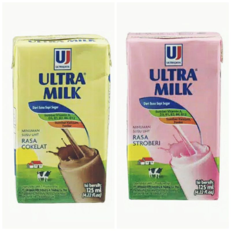 

Susu UHT ultra milk 125 ml