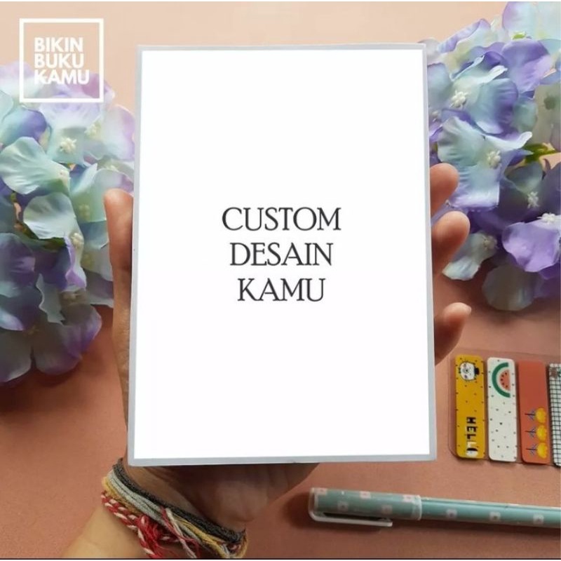 

[PRE-ORDER] PAKET 4 BUKU CUSTOM A6 Notebook Pocket Notes Buku Catatan Saku Jurnal