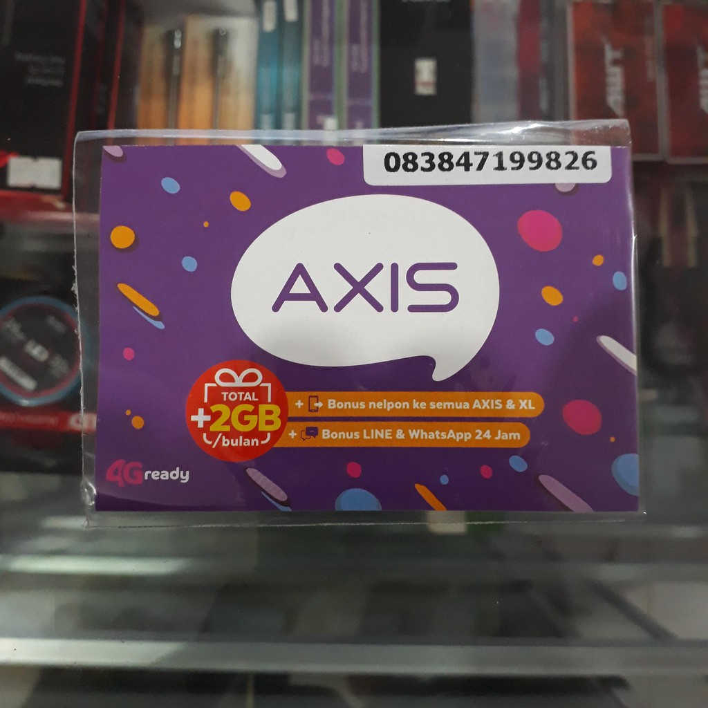 Jual Kartu Perdana Axis Regular | Shopee Indonesia