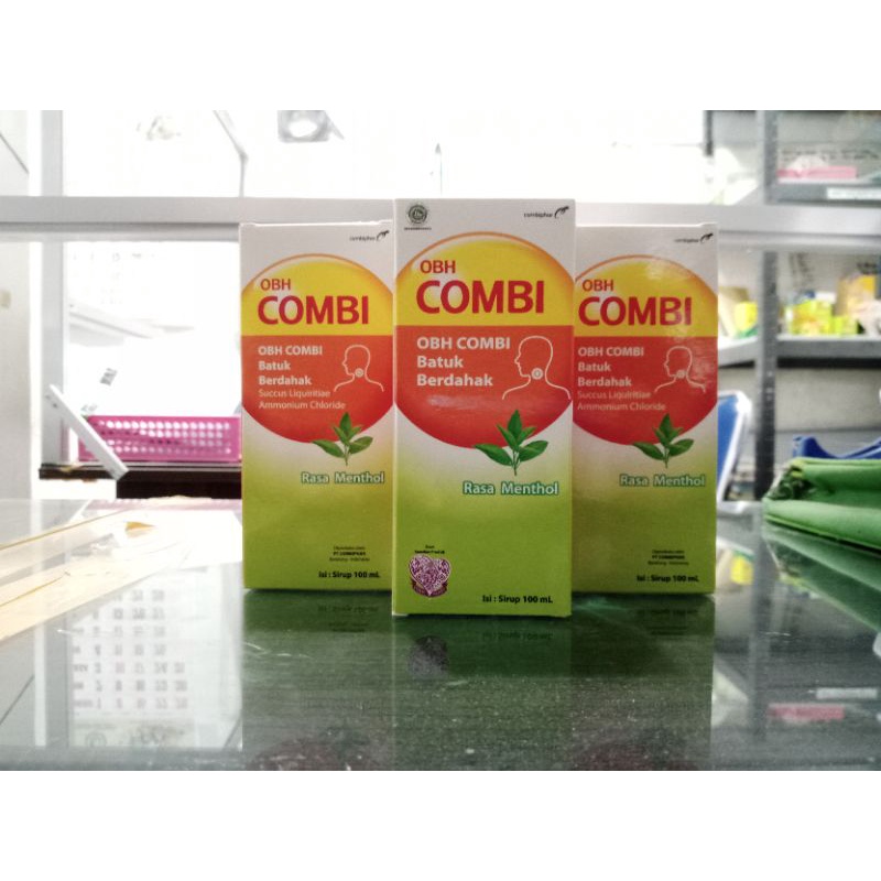 OBH COMBI BATUK BERDAHAK MENTHOL 100 ml - ED 01/2025