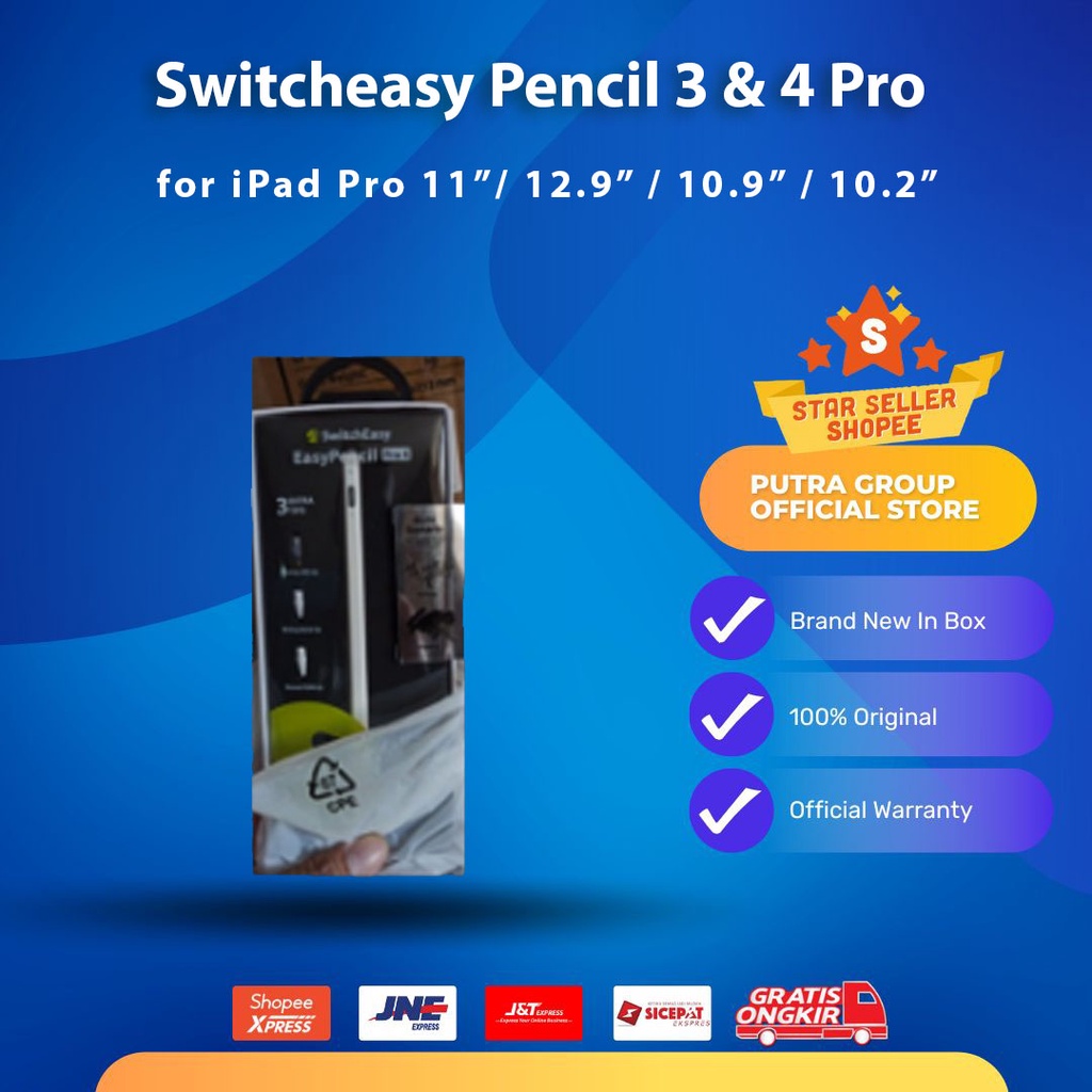 Switcheasy EasyPencil Pro 4 Pro 3 Stylus Pen Pencil