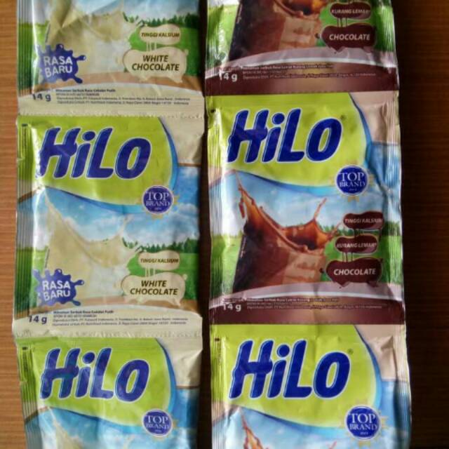 

Susu HILO sachet kemasan renceng isi 10pc