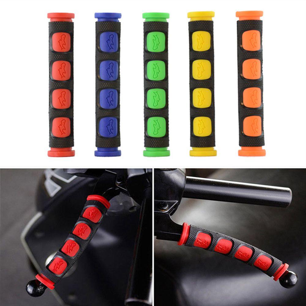 Populer 2Pcs Cover Tuas Kopling Rem Lembut Universal Motor Sepeda Stang Grips