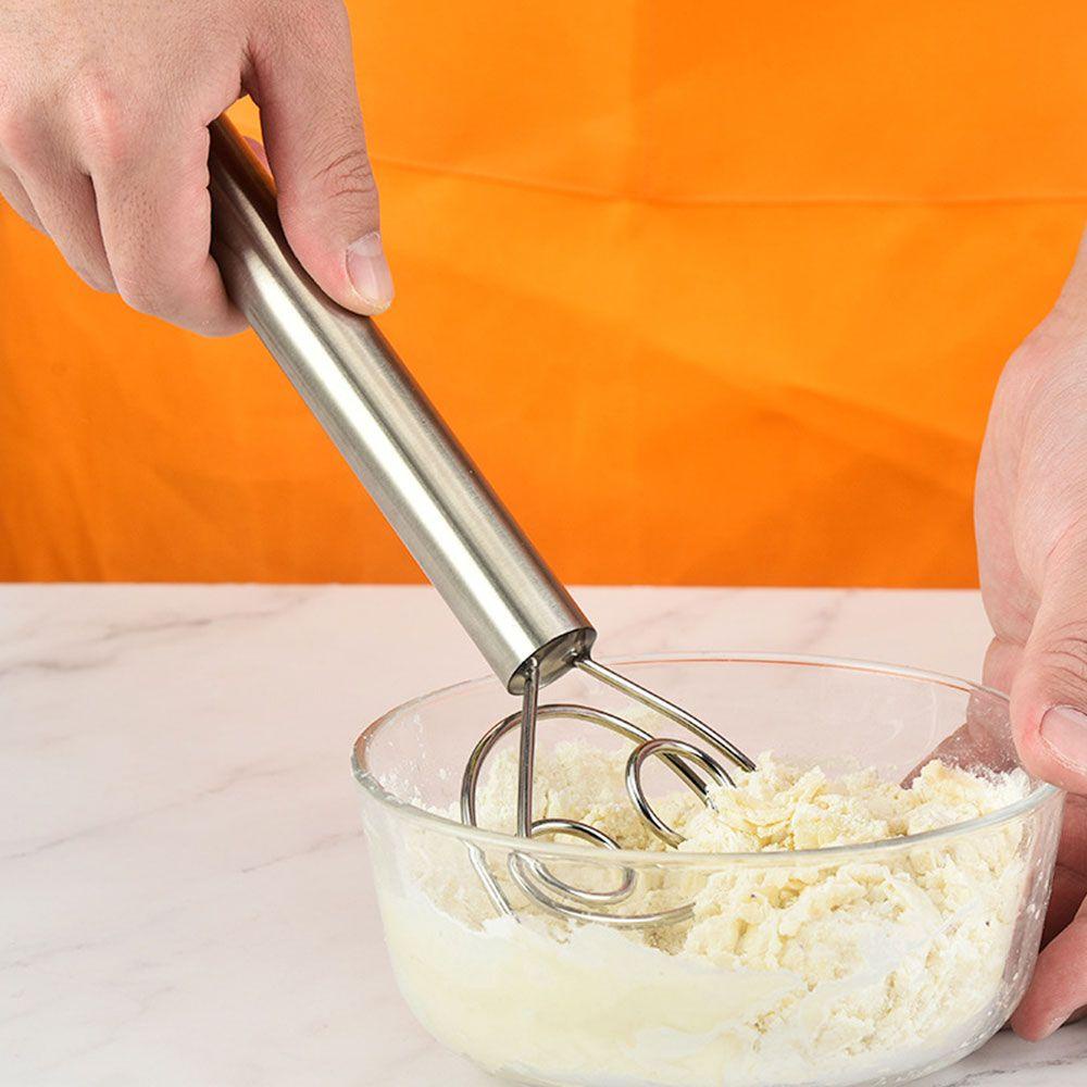 Solighter Danish Dough Whisk Alat Dapur Pengaduk Telur Coil Halus