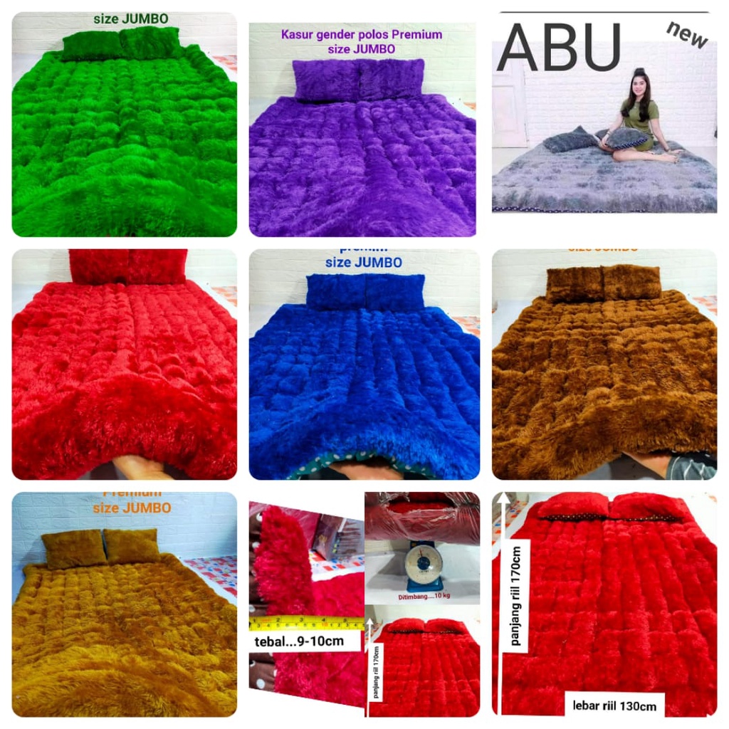 Kasur Gender polos JUMBO Premium (AR)