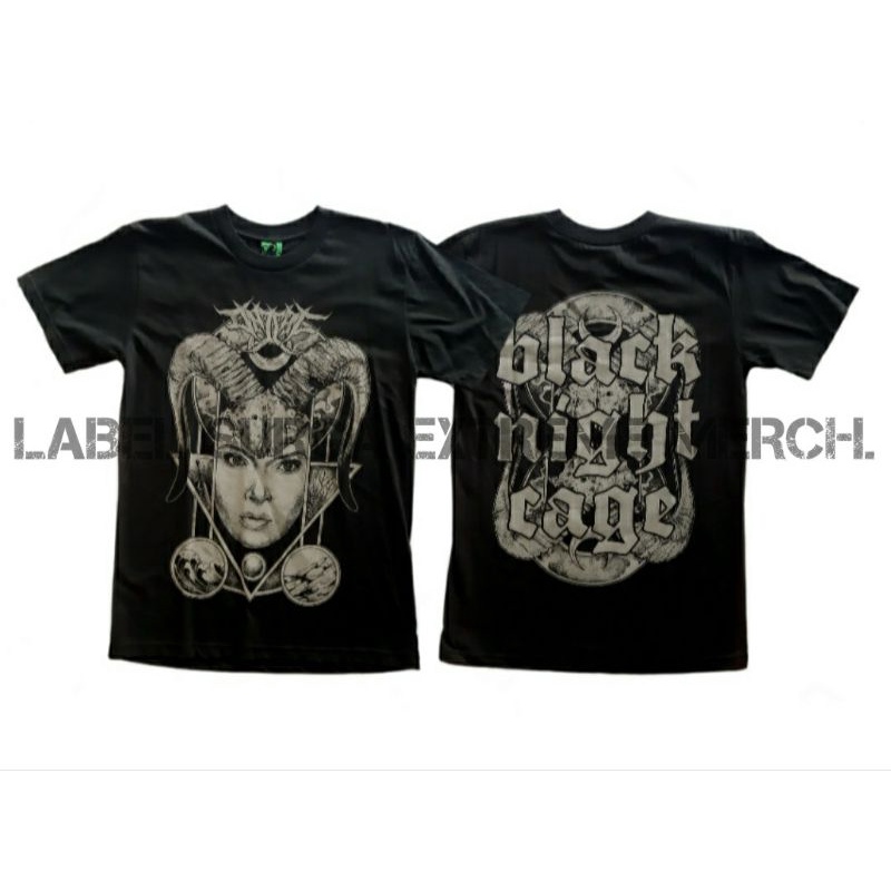 Tshirt Dajjal - Black Night Cage