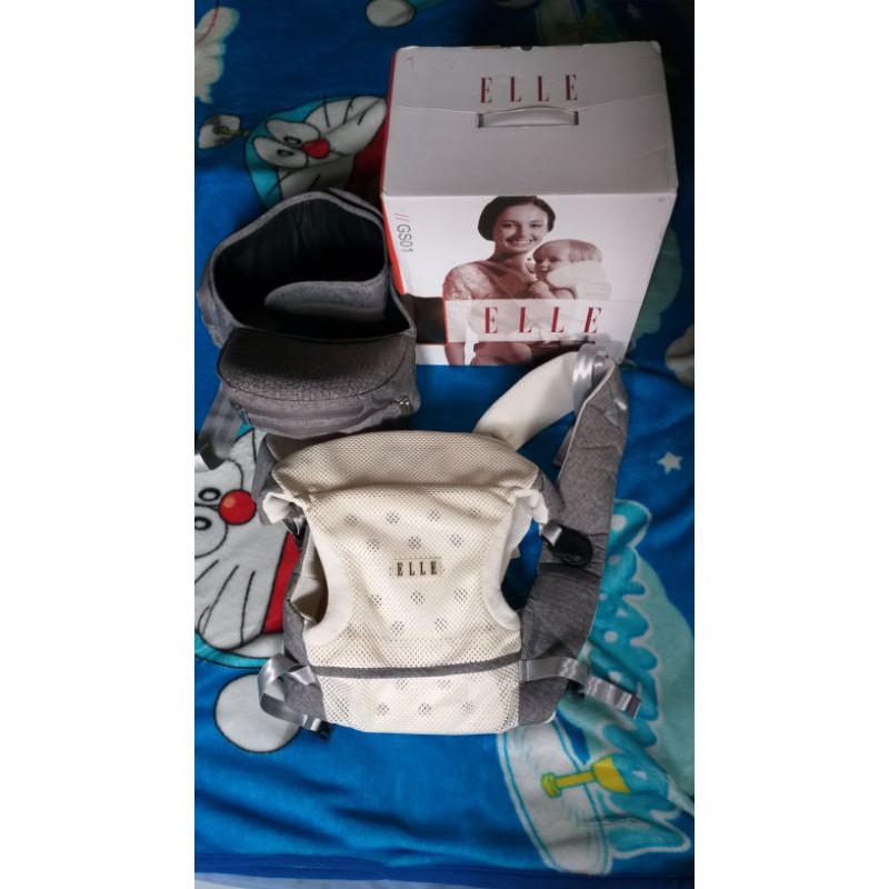 gendongan hipseat Elle baby carrier preloved