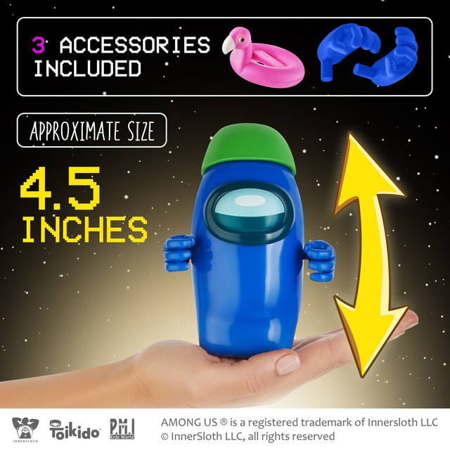 TOIKIDO Mainan Action Figure Among Us S2 Action Figure 1 Pack 11.5 cm