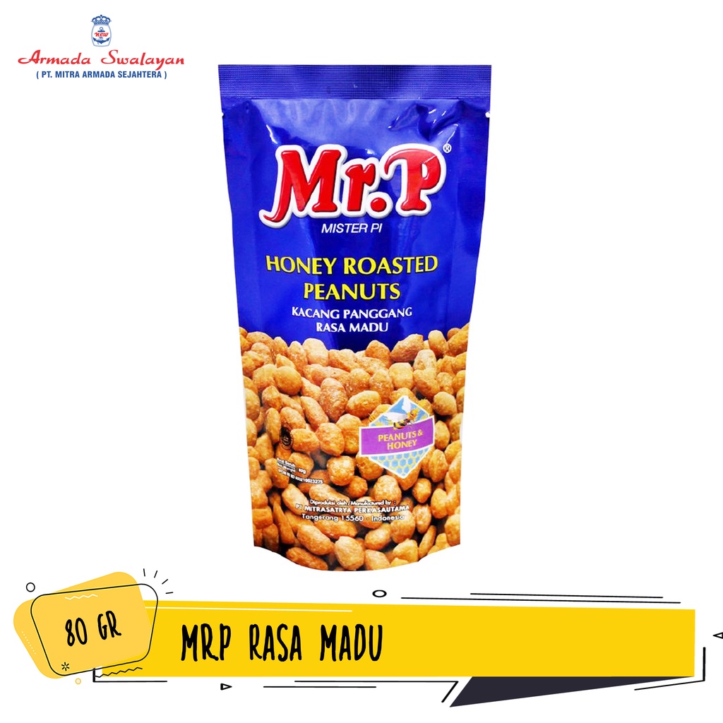 

Mr. P Kacang Panggang All Variant 80g