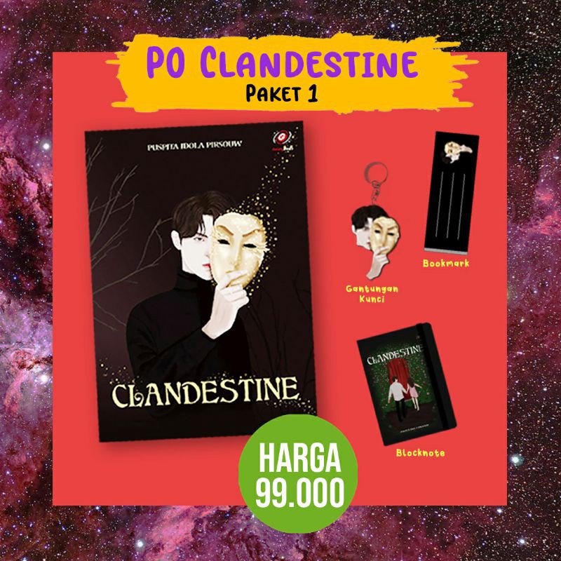 Novel Clandestine - Puspita Idola Pirsouw