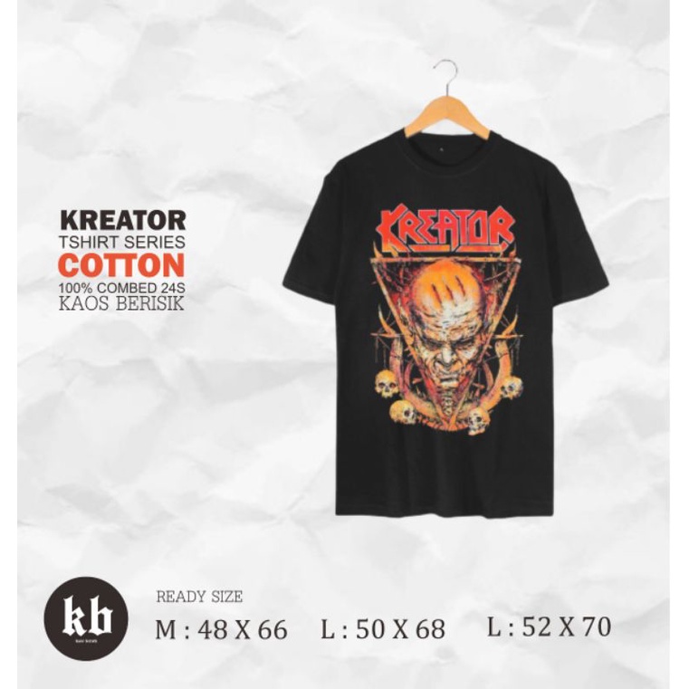 KREATOR BAND TSHIRT FULL COTTON