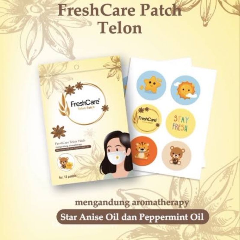 Fresh Care Patch Telon / Tempelan Masker Aromathrapy / Fresh Care Patch