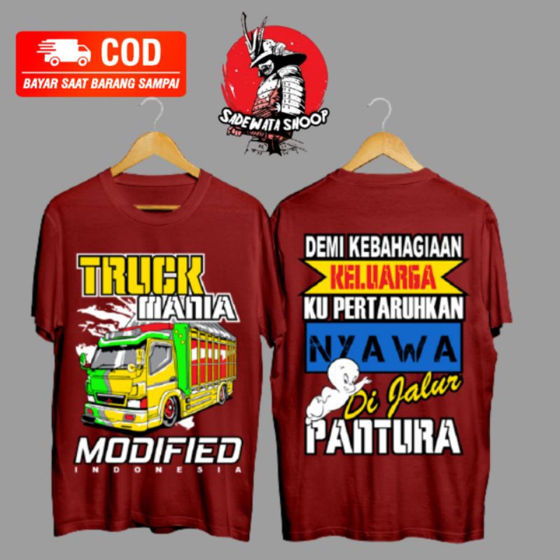 BAJU TRUK OLENG ANAK DEWASA /TSHIRT TRUK / BAJU DISTRO TRUK OLENG
