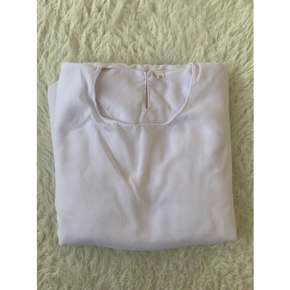 MALAYA DRESS GAMIS MALAYSIA BY NANADHIJAB-Snow